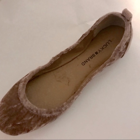 Lucky Brand Velvet Ballet Flats - Picture 8 of 13